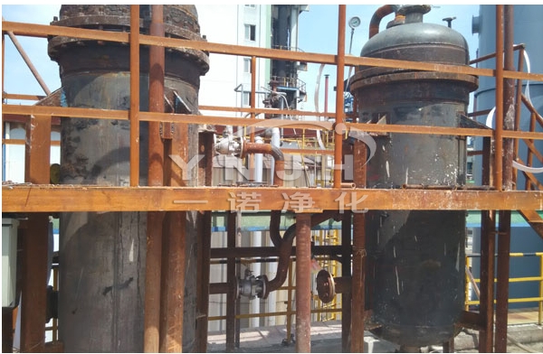 客户滤芯安装现场