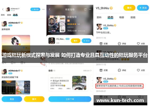 游戏陪玩新模式探索与发展 如何打造专业且具互动性的陪玩服务平台